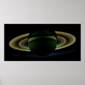 Planet Saturn Cassini Mission 2012 Poster (Voorkant)