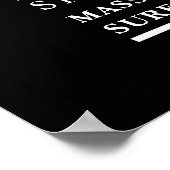 Planet Saturn Gedetailleerde astronomie Poster (Hoek)