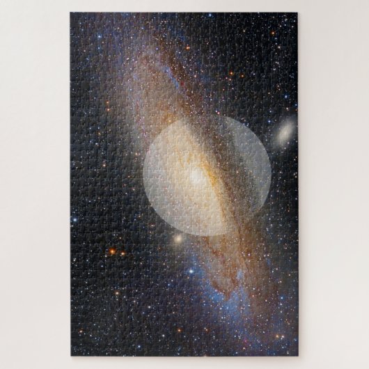 Planet Saturn Legpuzzel (Verticaal)