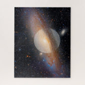 Planet Saturn Legpuzzel (Verticaal)