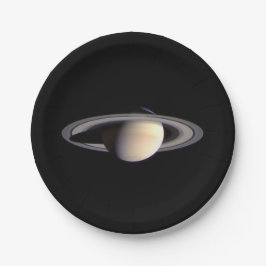Planet Saturn Papieren Bordje