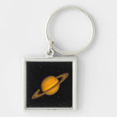 Planet SATURN Rits-Pull & Bagagelabel, Sleutelhang Sleutelhanger (Voorkant)