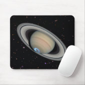 Planet Saturn Starry Sky Muismat (Met muis)