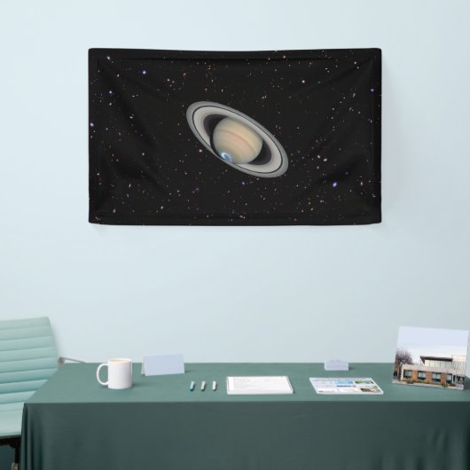 Planet Saturn Starry Sky Spandoek (Beurs)