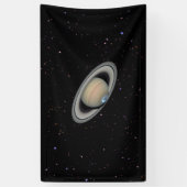 Planet Saturn Starry Sky Spandoek (Verticaal)