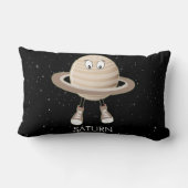 Planet Saturn & Stars Kussen (Achterkant)