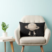 Planet Saturn & Stars Kussen (Stoel)