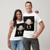 Planet Saturn & Stars T-shirt (Unisex)