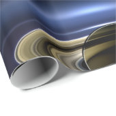 Planet Saturn voor de zon Cadeaupapier (Rol Hoek)