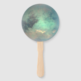 Planet Saturn's Moon Titan Handwaaier