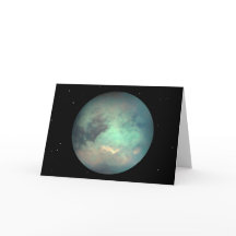 Planet Saturn's Moon Titan