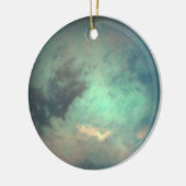 Planet Saturn's Moon Titan Keramisch Ornament (Links)
