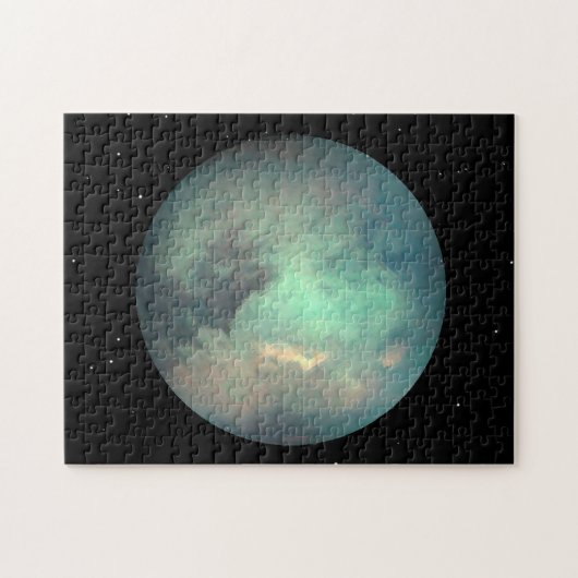 Planet Saturn's Moon Titan Legpuzzel (Horizontaal)