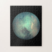 Planet Saturn's Moon Titan