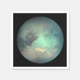 Planet Saturn's Moon Titan Servet