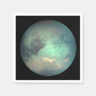 Planet Saturn's Moon Titan Servet