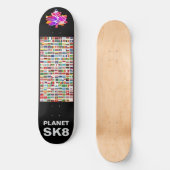 PLANET SK8 PERSOONLIJK SKATEBOARD (Voorkant)