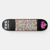 PLANET SK8 PERSOONLIJK SKATEBOARD (Horizontaal)