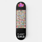 PLANET SK8 PERSOONLIJK SKATEBOARD (Voorkant)