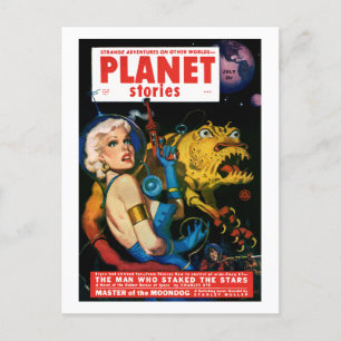 Planet Stories (juli 1952) Briefkaart