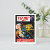 Planet Stories (juli 1952) Briefkaart (Staand voorkant)