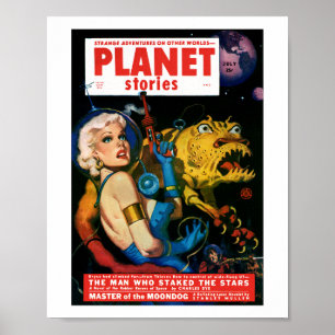 Planet Stories (juli 1952) Poster