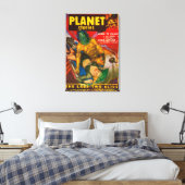Planet Stories Magazine Cover 5 Canvas Afdruk (Insitu (Slaapkamer))