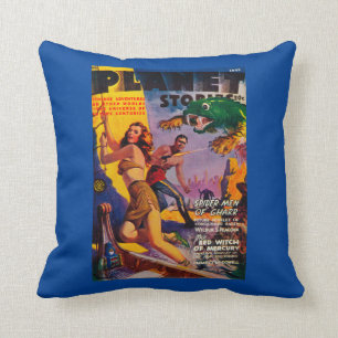 Planet Stories Magazine Cover 5 Kussen
