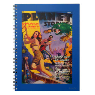 Planet Stories Magazine Cover 5 Notitieboek