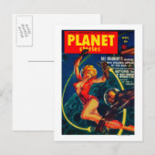 Planet Stories Magazine Hoesje 2 Briefkaart (Voorkant / Achterkant)
