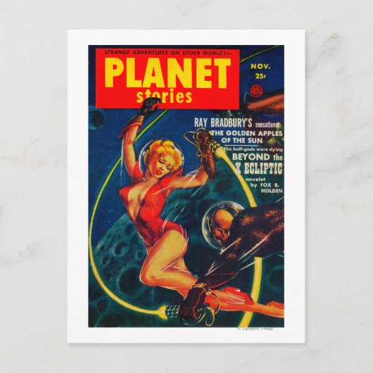 Planet Stories Magazine Hoesje 2 Briefkaart (Voorkant)