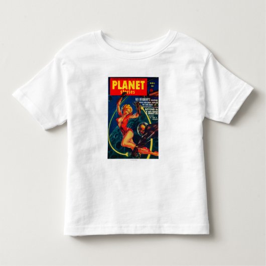 Planet Stories Magazine Hoesje 2 Kinder Shirts (Voorkant)