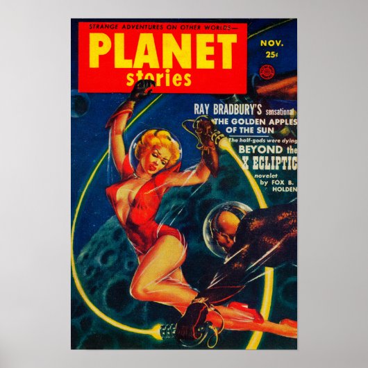 Planet Stories Magazine Hoesje 2 Poster (Voorkant)