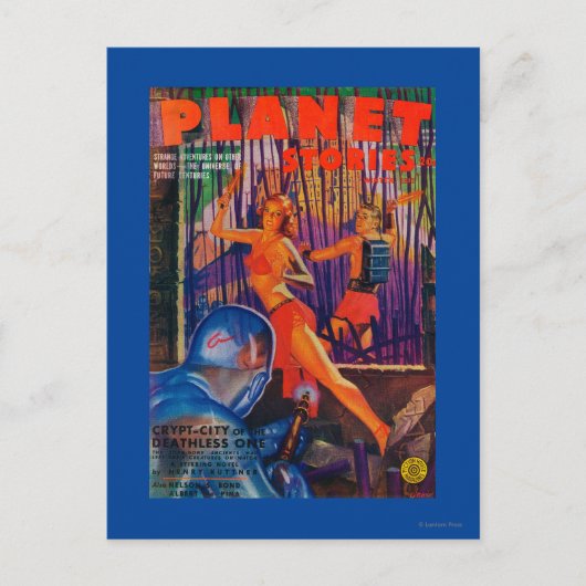 Planet Stories Magazine Hoesje 3 Briefkaart (Voorkant)