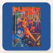 Planet Stories Magazine Hoesje 3 Kartonnen Onderzetters (Voorkant)