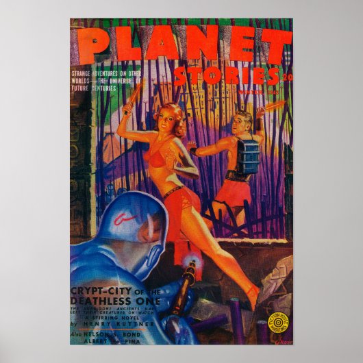 Planet Stories Magazine Hoesje 3 Poster (Voorkant)