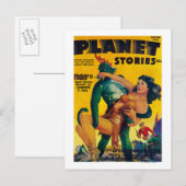 Planet Stories Magazine Hoesje 4 Briefkaart (Voorkant / Achterkant)