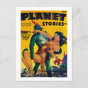 Planet Stories Magazine Hoesje 4 Briefkaart