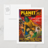 Planet Stories Magazine Hoesje 6 Briefkaart (Voorkant / Achterkant)