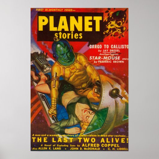 Planet Stories Magazine Hoesje 6 Poster (Voorkant)