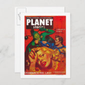 Planet Stories Magazine Hoesje 7 Briefkaart (Voorkant / Achterkant)