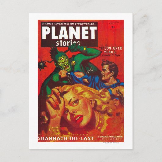 Planet Stories Magazine Hoesje 7 Briefkaart (Voorkant)