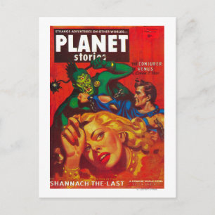 Planet Stories Magazine Hoesje 7 Briefkaart