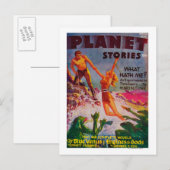 Planet Stories Magazine Hoesje 8 Briefkaart (Voorkant / Achterkant)