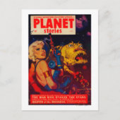 Planet Stories Magazine Hoesje Briefkaart (Voorkant)