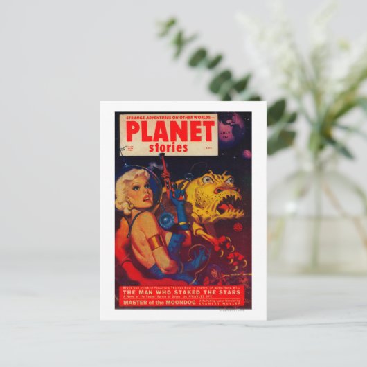 Planet Stories Magazine Hoesje Briefkaart (Staand voorkant)