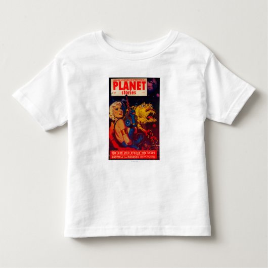 Planet Stories Magazine Hoesje Kinder Shirts (Voorkant)