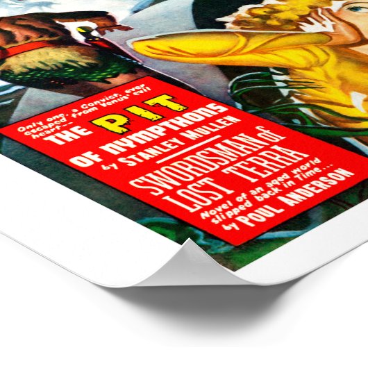 Planet Stories (Nov, 1951) Poster (Hoek)