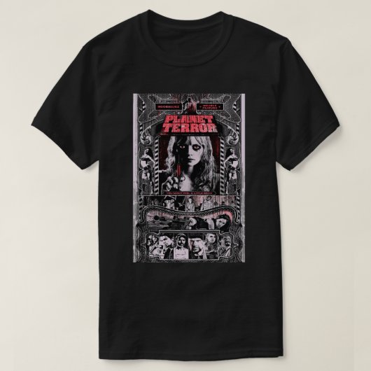 PLANET TERROR FILM T-SHIRT (Design voorkant)