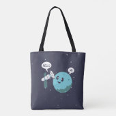 Planet Tote Bag (Achterkant)